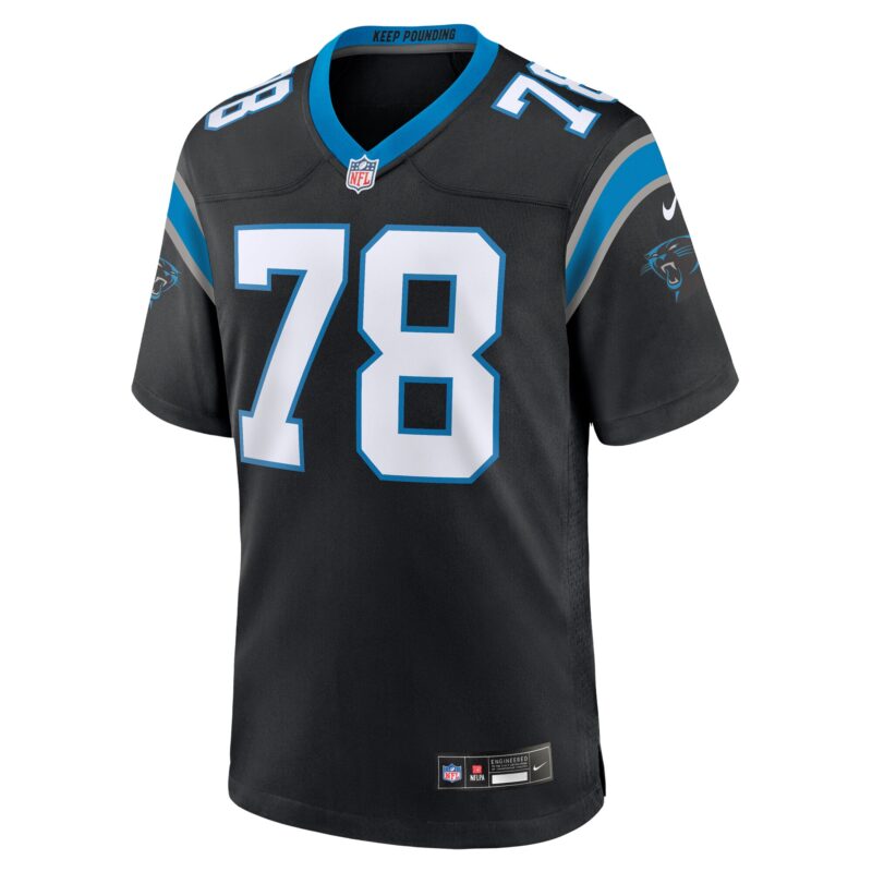 Jayden Peevy Carolina Panthers Game Jersey - Black - Image 2