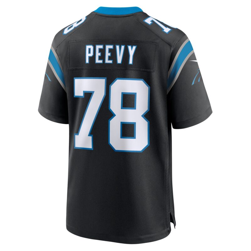 Jayden Peevy Carolina Panthers Game Jersey - Black - Image 3