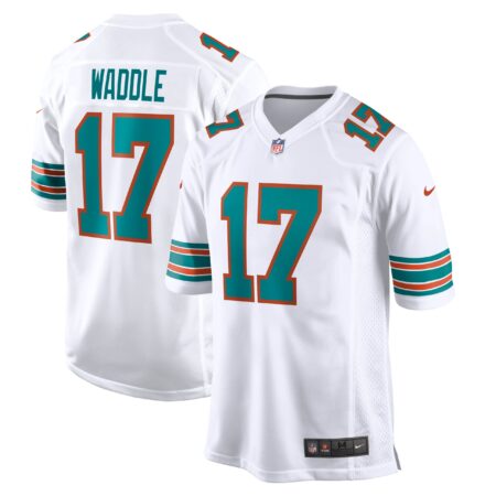 Jaylen Waddle Miami Dolphins Game Jersey - White