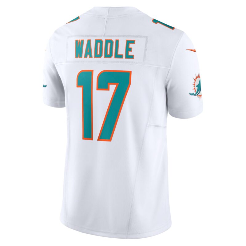 Jaylen Waddle Miami Dolphins Vapor F.U.S.E. Limited Jersey - White - Image 3