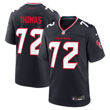 Jaylon Thomas Houston Texans Team Game Jersey - Navy
