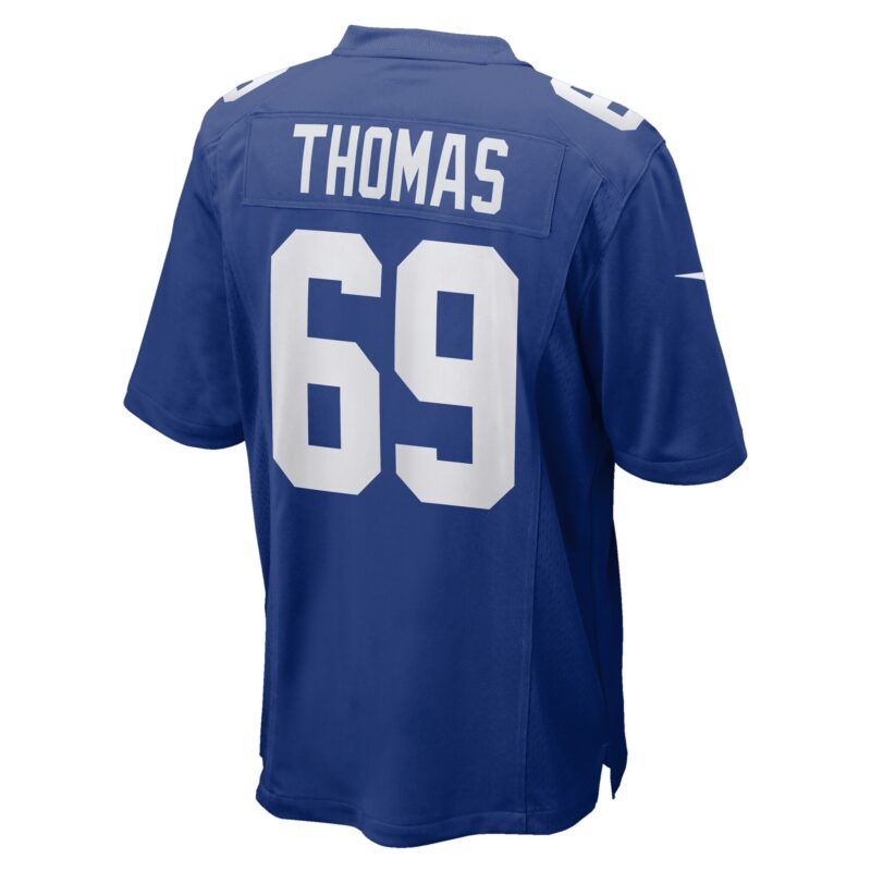 Jaylon Thomas New York Giants Team Game Jersey - Royal - Image 3