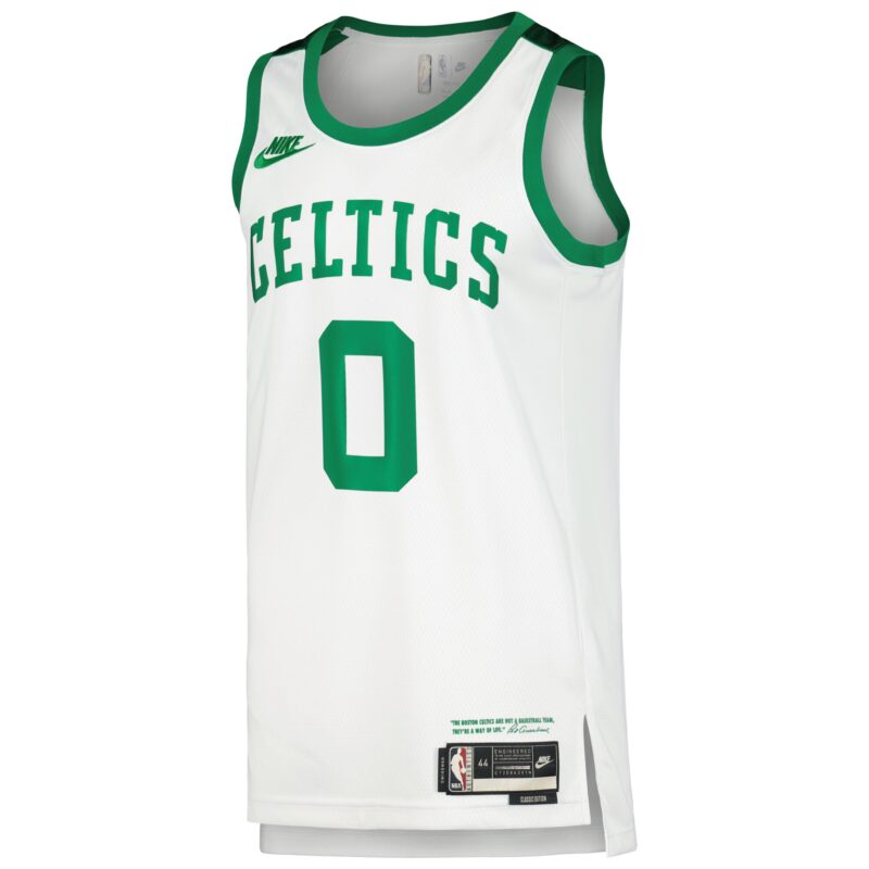 Jayson Tatum Boston Celtics Swingman Player Jersey - Classic Edition - White - Image 2