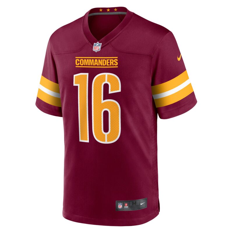 Jeff Driskel Washington Commanders Game Jersey - Burgundy - Image 2