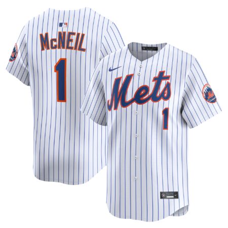 Jeff McNeil New York Mets Alternate Limited Player Jersey - White