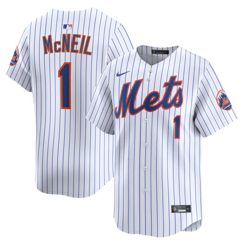Jeff McNeil New York Mets Alternate Limited Player Jersey - White