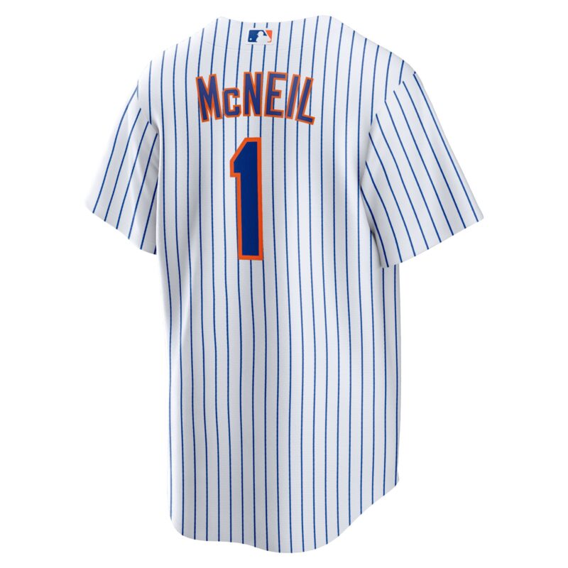 Jeff McNeil New York Mets Home Player Jersey - White - Image 3
