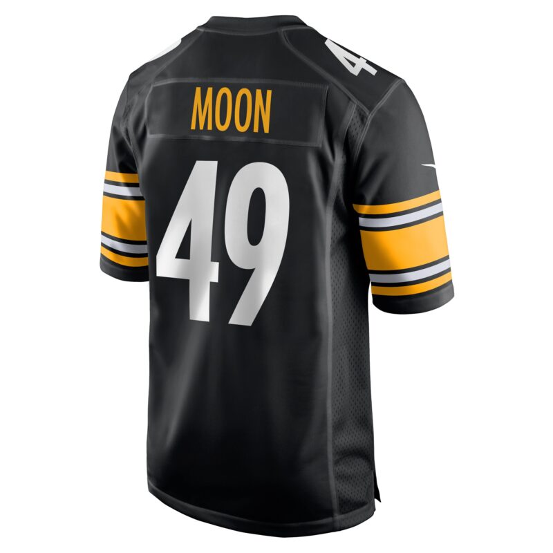 Jeremiah Moon Pittsburgh Steelers Game Jersey - Black - Image 3