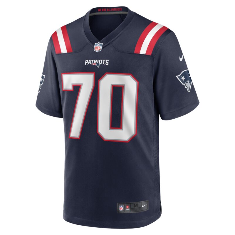Jeremiah Pharms Jr. New England Patriots Team Game Jersey - Navy - Image 2