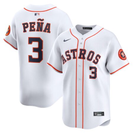 Jeremy Peña Houston Astros Home Limited Player Jersey - White