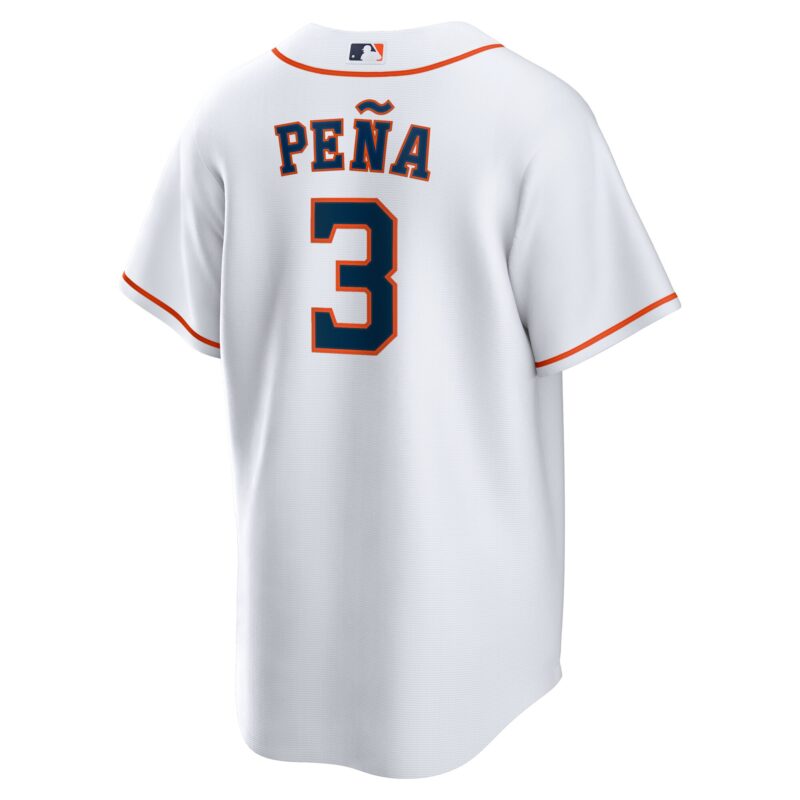 Jeremy Peña Houston Astros Home Jersey - White - Image 3