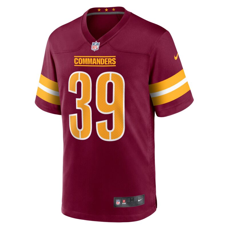 Jeremy Reaves Washington Commanders Game Jersey - Burgundy - Image 2