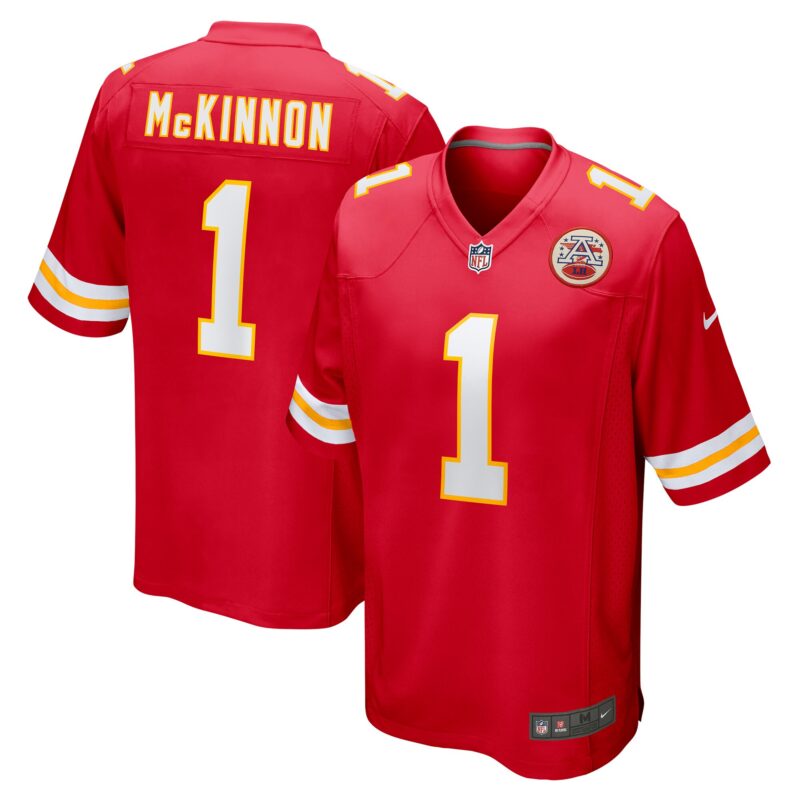 Jerick McKinnon Kansas City Chiefs Game Player Jersey - Red