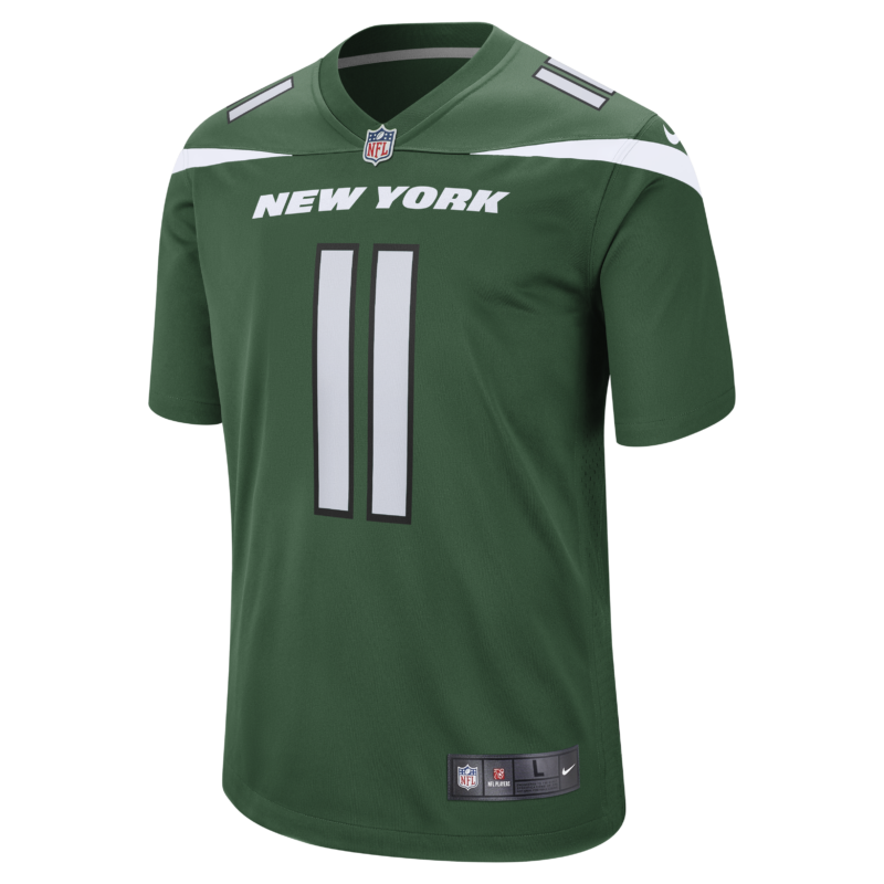 Jermaine Johnson II New York Jets Game Jersey - Gotham Green - Image 2