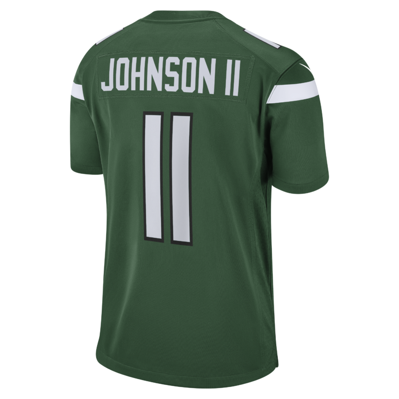 Jermaine Johnson II New York Jets Game Jersey - Gotham Green - Image 3