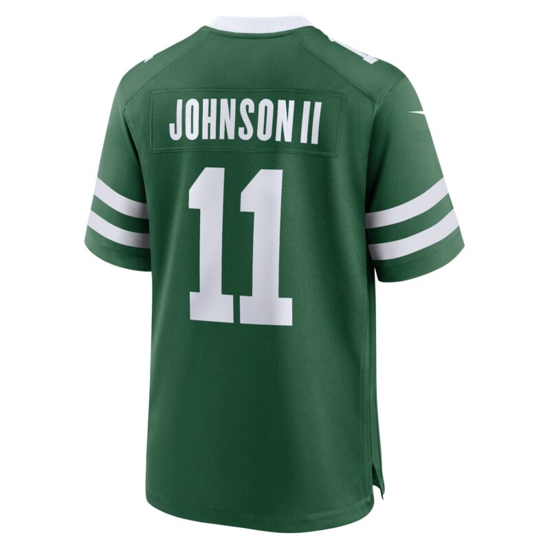Jermaine Johnson II New York Jets Game Jersey - Legacy Green - Image 3