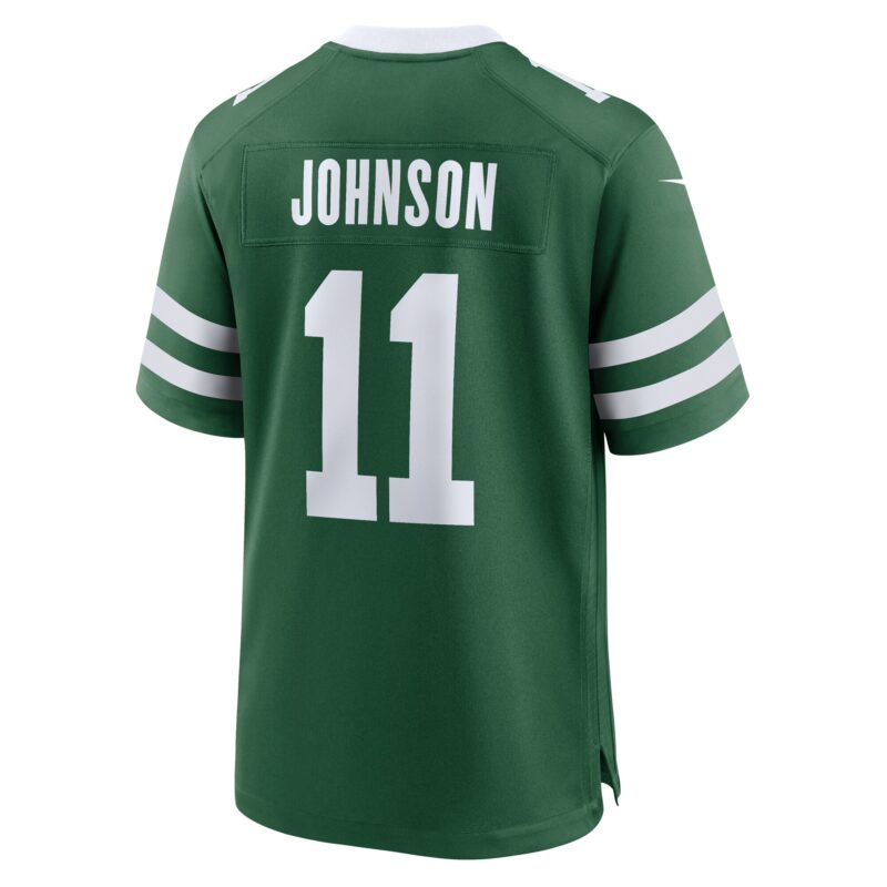 Jermaine Johnson II New York Jets Team Game Jersey - Legacy Green - Image 3