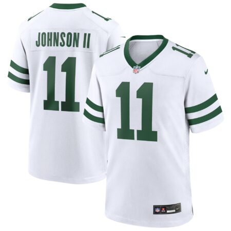 Jermaine Johnson II New York Jets Game Jersey - Legacy White
