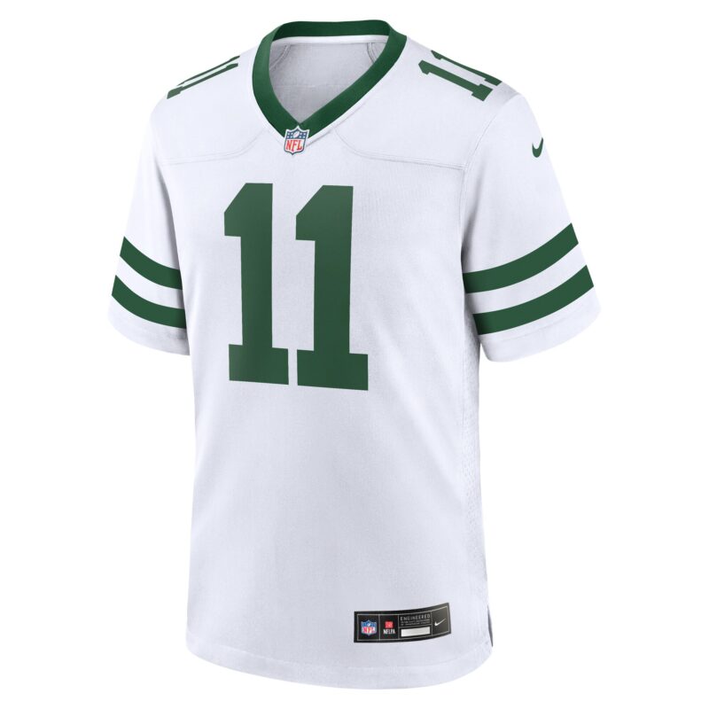 Jermaine Johnson II New York Jets Game Jersey - Legacy White - Image 2