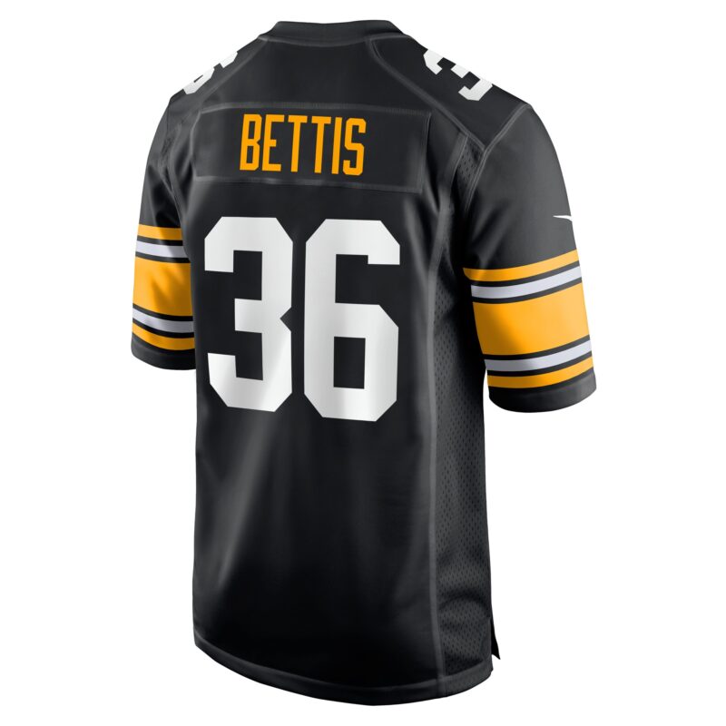 Jerome Bettis Pittsburgh Steelers Retired Player Jersey - Black - Image 3