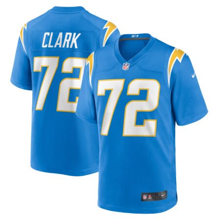 Jerrod Clark Los Angeles Chargers Team Game Jersey - Powder Blue