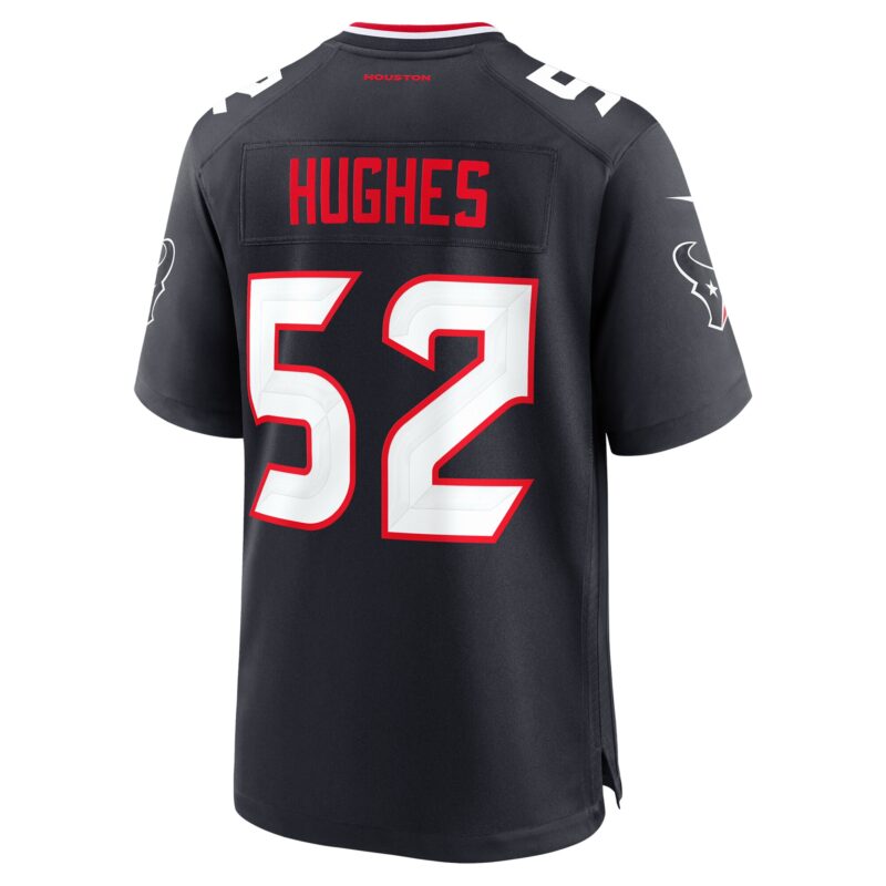 Jerry Hughes Houston Texans Team Game Jersey - Navy - Image 3