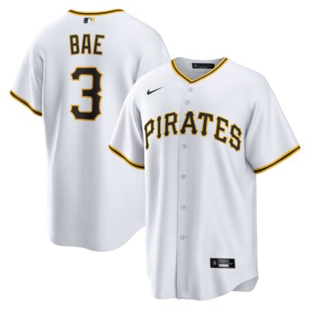 Ji-Hwan Bae Pittsburgh Pirates Player Jersey - White