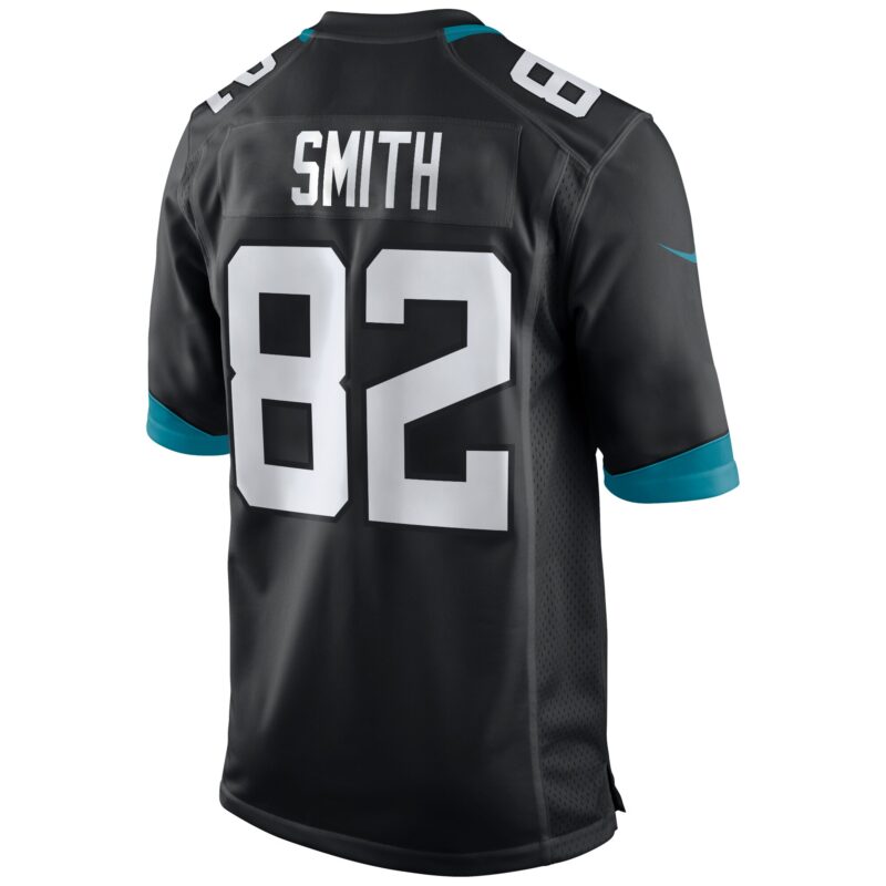 Jimmy Smith Jacksonville Jaguars Game Retired Player Jersey - Black - Image 3