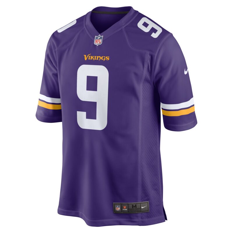 J.J. McCarthy Minnesota Vikings Player Game Jersey - Purple - Image 2
