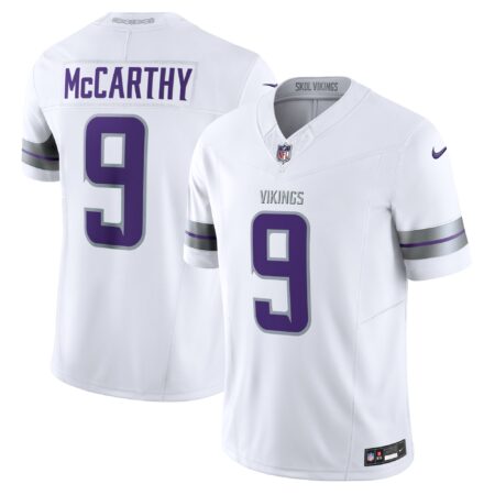 J.J. McCarthy Minnesota Vikings Vapor F.U.S.E. Limited Jersey - White