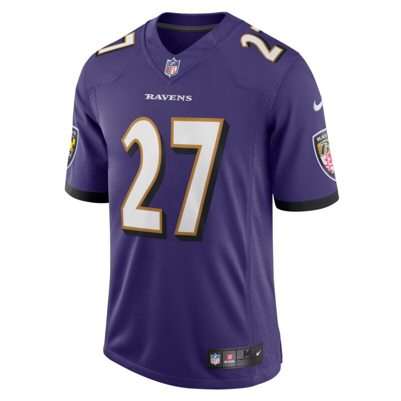 J.K. Dobbins Baltimore Ravens Vapor Limited Jersey - Purple - Image 2