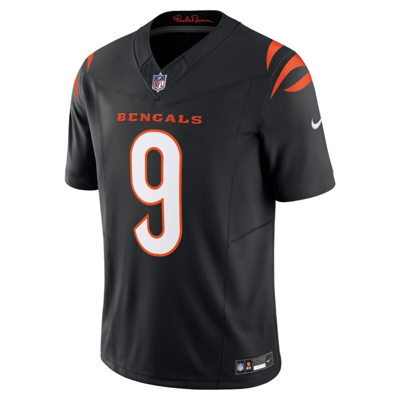 Joe Burrow Cincinnati Bengals Vapor F.U.S.E. Limited Jersey - Black - Image 2