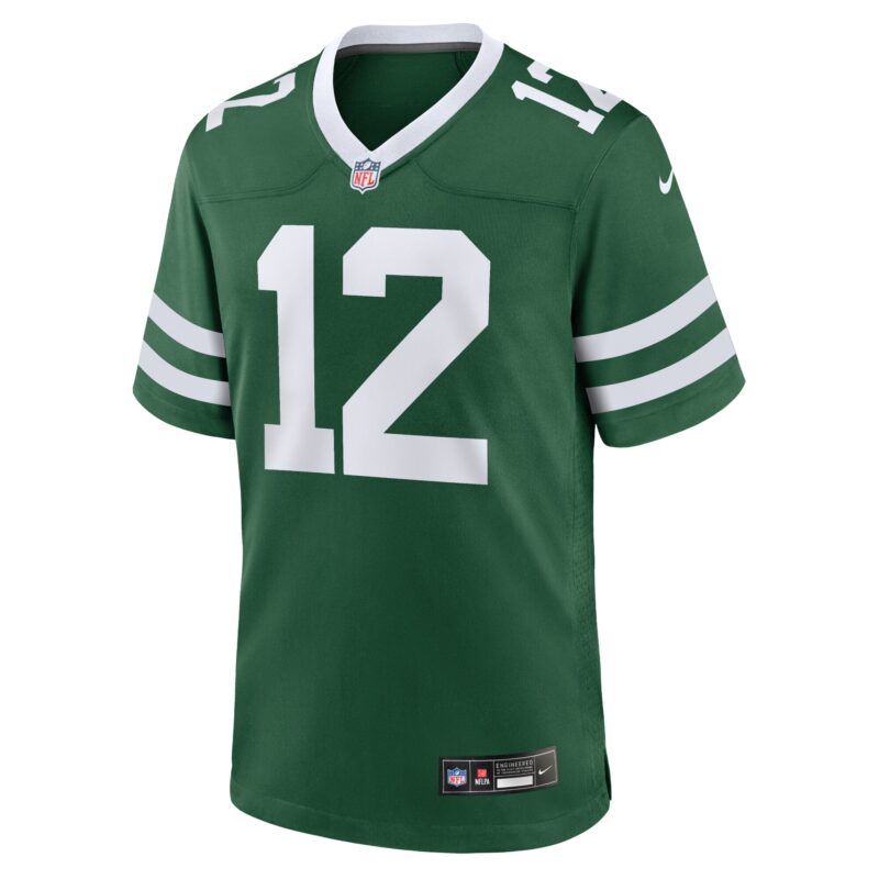 Joe Namath New York Jets Game Jersey - Legacy Green - Image 2