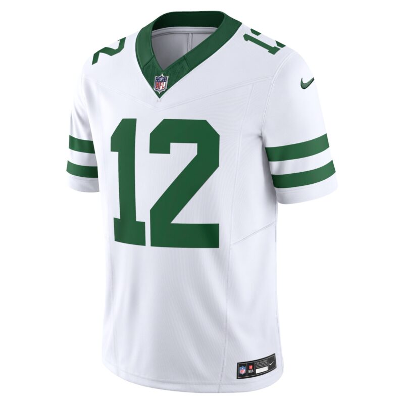 Joe Namath New York Jets Vapor F.U.S.E. Limited Jersey - Legacy White - Image 2