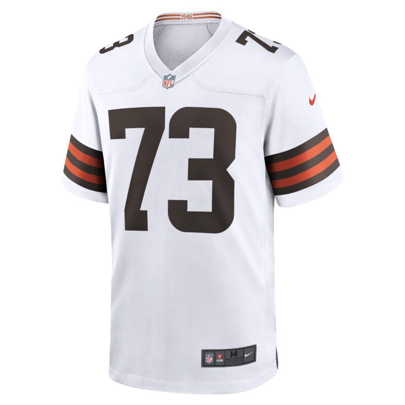 Joe Thomas Cleveland Browns Retired Game Player Jersey - White - Image 2