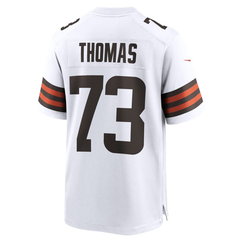 Joe Thomas Cleveland Browns Retired Game Player Jersey - White - Image 3
