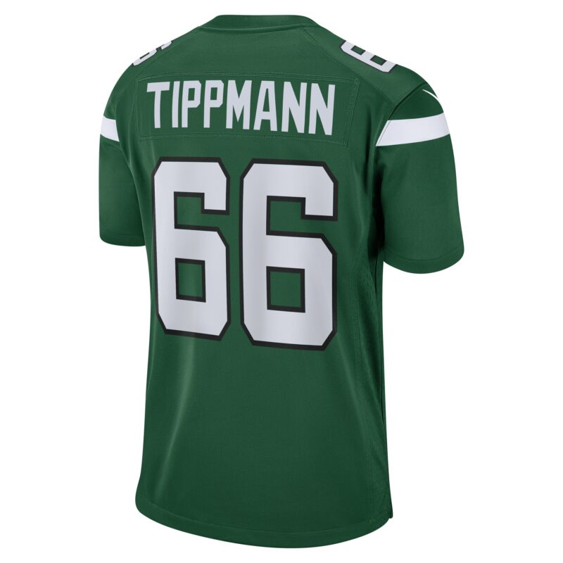 Joe Tippmann New York Jets Game Jersey - Gotham Green - Image 3