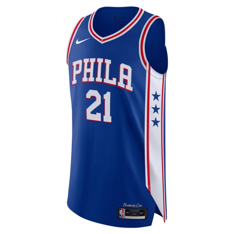 Joel Embiid Philadelphia 76ers Jersey - Icon Edition - Royal - Image 2
