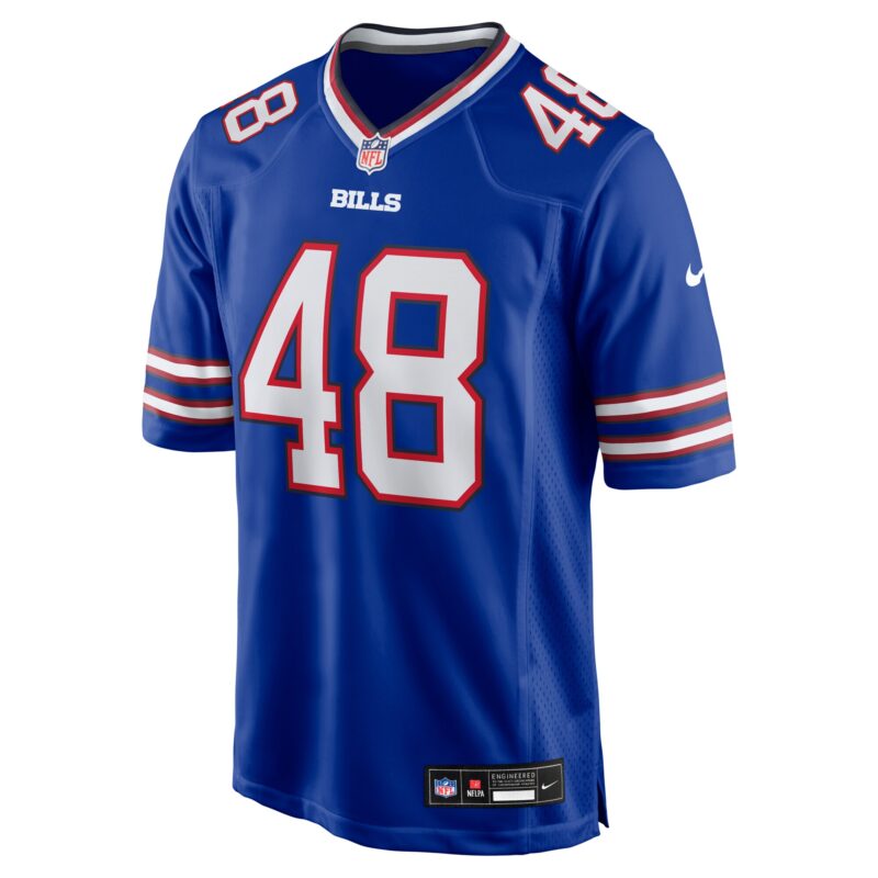 Joel Wilson Buffalo Bills Team Game Jersey - Royal - Image 2