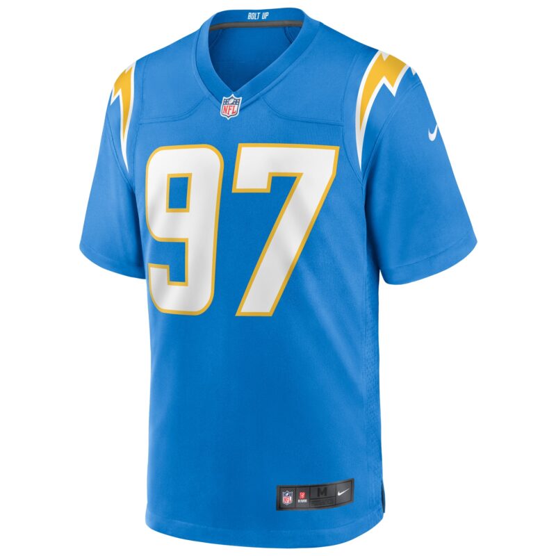 Joey Bosa Los Angeles Chargers Game Player Jersey - Powder Blue - Image 2