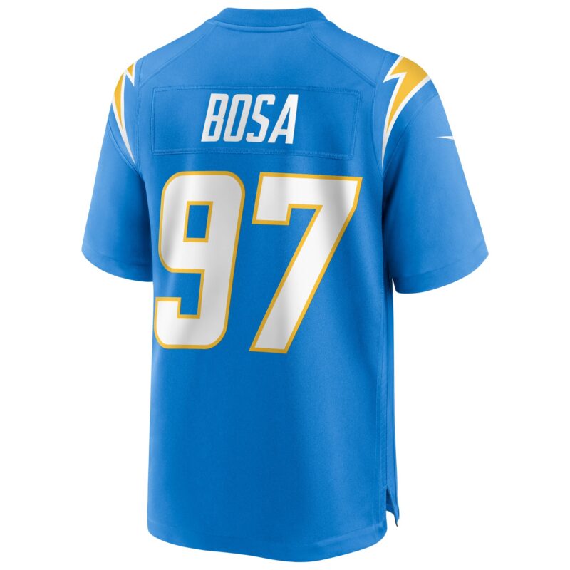 Joey Bosa Los Angeles Chargers Game Player Jersey - Powder Blue - Image 3