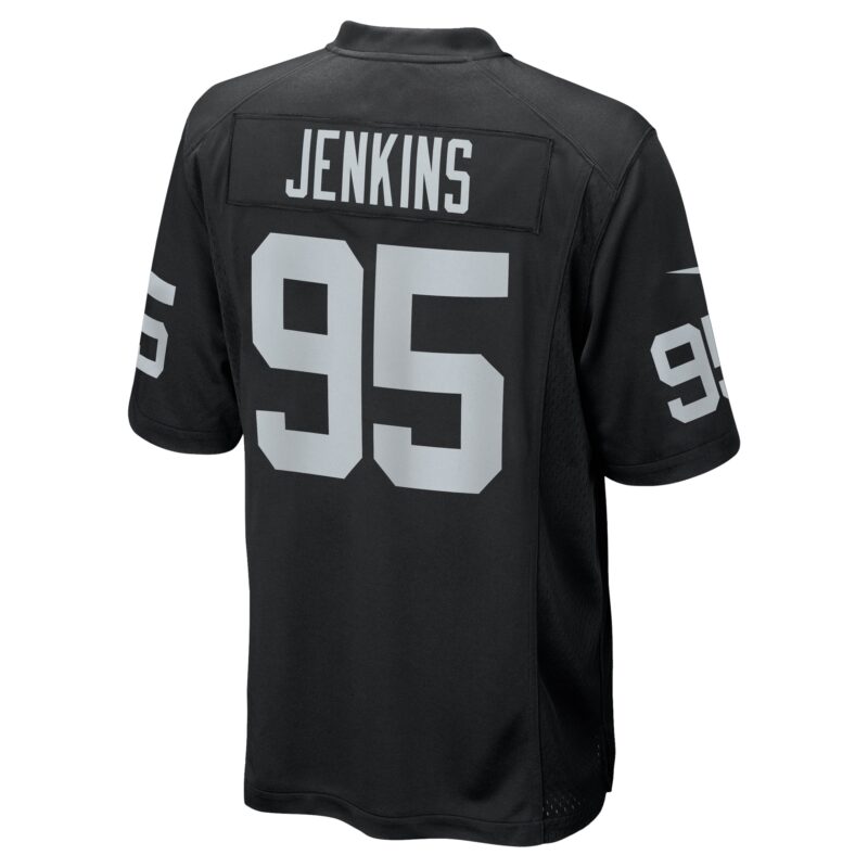 John Jenkins Las Vegas Raiders Game Jersey - Black - Image 3