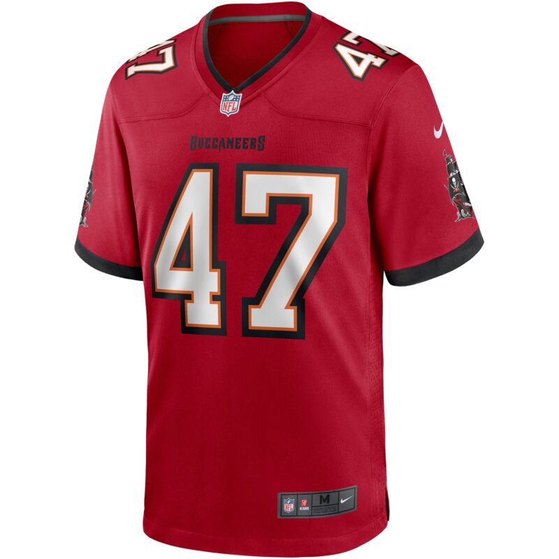 John Lynch Tampa Bay Buccaneers Game Retired Player Jersey - Red - Image 2