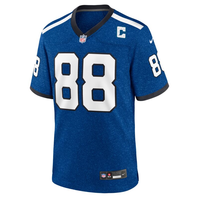 John Mackey Indianapolis Colts Indiana Nights Alternate Game Jersey - Royal - Image 2