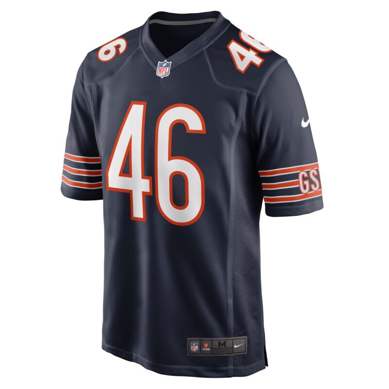 John Parker Romo Chicago Bears Team Game Jersey - Navy - Image 2