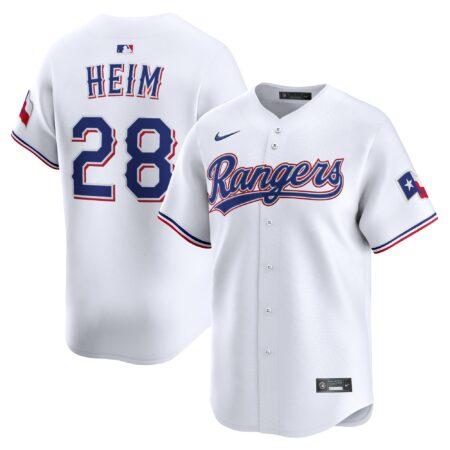 Jonah Heim Texas Rangers Alternate Limited Player Jersey - White