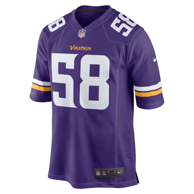 Jonathan Greenard Minnesota Vikings Team Game Jersey - Purple - Image 2