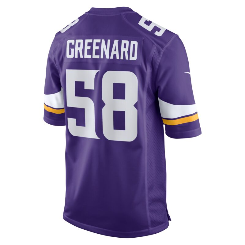 Jonathan Greenard Minnesota Vikings Team Game Jersey - Purple - Image 3