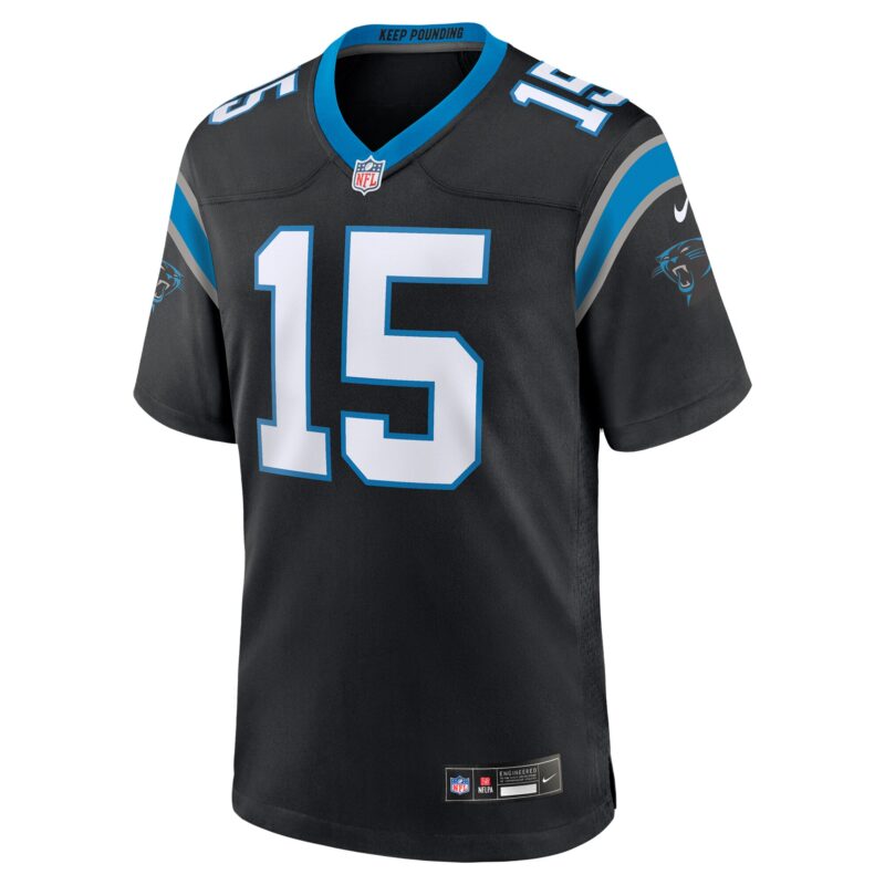 Jonathan Mingo Carolina Panthers Game Jersey - Black - Image 2