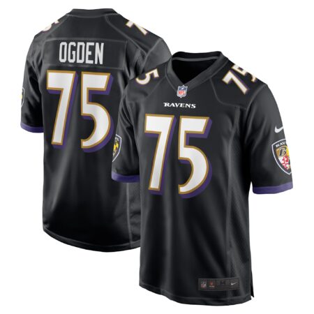 Jonathan Ogden Baltimore Ravens Retired Player Jersey - Black